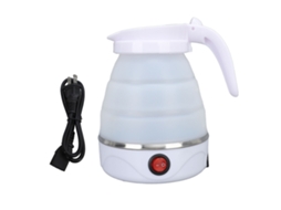 Chaleira Pregável 0.6l 600w Silicone Portátil para Viagem Camping | S/MARCA