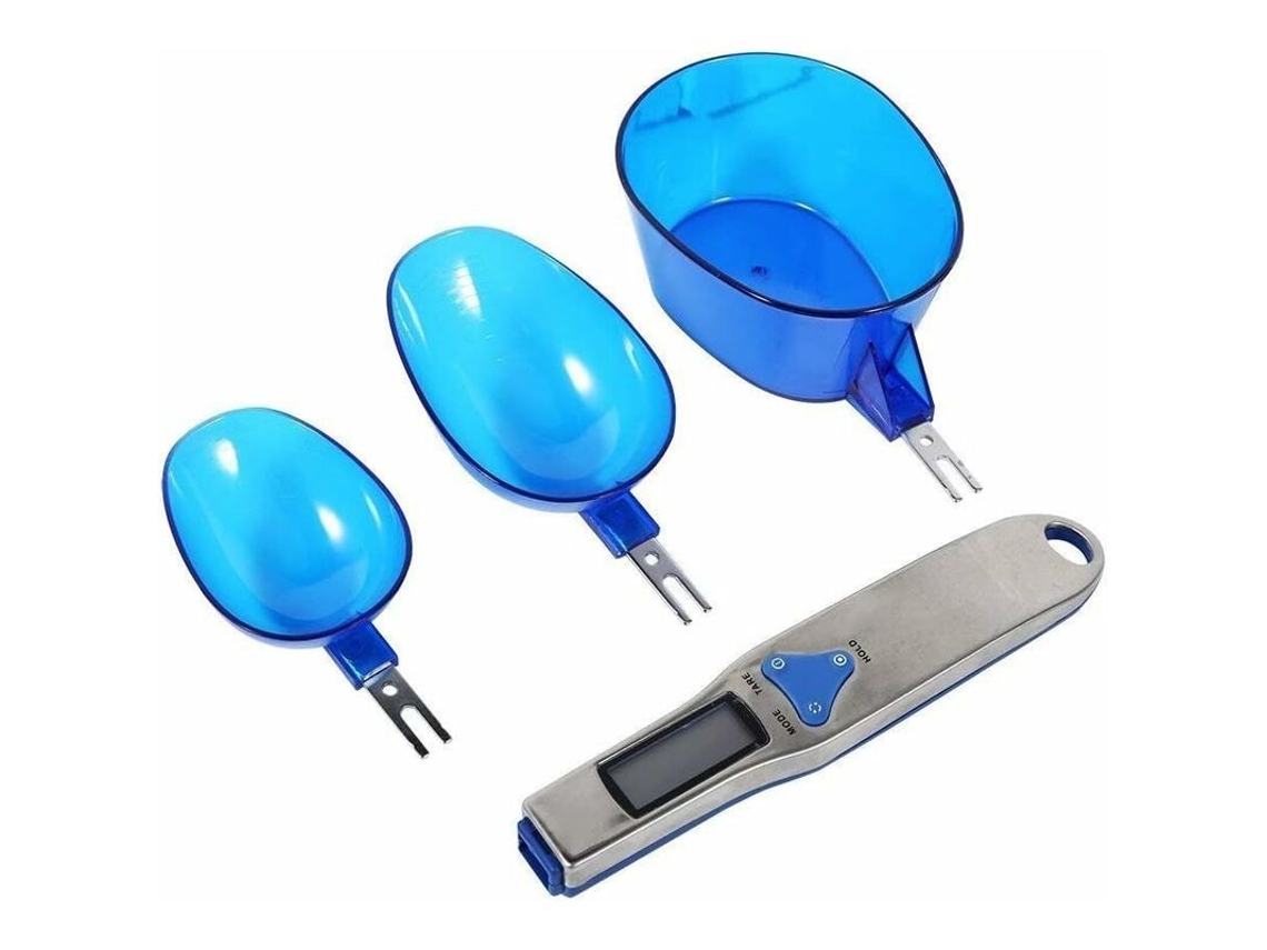 Balança de cozinha AQUAFORGE com visor LCD de alta precisão, 3000 G/0,1 G