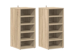 Sapateiras 2pcs Madeira Derivados Carvalho Sonoma MAISON EXCLUSIVE