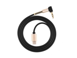 Aetheria cabo Adaptador Type c para 3.5mm Jack Áudio Auxiliar para Google Pixel Xiaomi 6 Moto Z