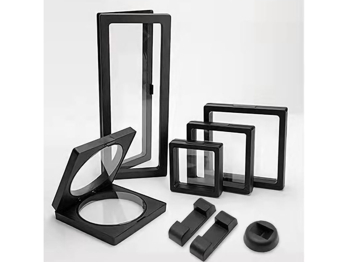 Caixa De Armazenagem De Bijuterias Com Filme Pe Transparente Quadro 3d