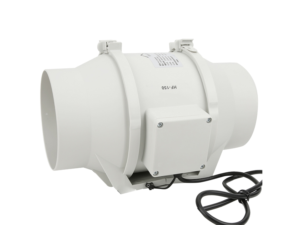 Laxiscreed Ventilador De Duto 6'' Com Velocidade Ajustável E Visualizador De Temperatura