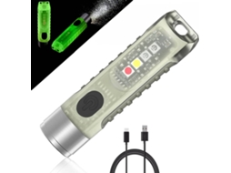 Mini Edc Lanterna Led Usb Recarregável YAN412
