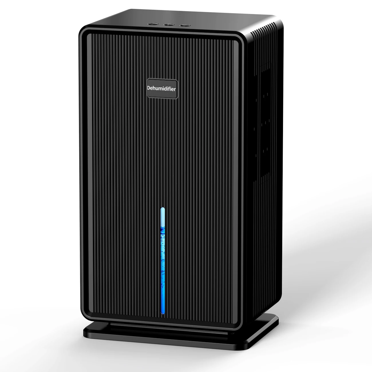(preto) Desumidificador Doméstico, Capacidade De Desumidificação De 100 Onças, Luz Noturna De 7 Cores, Desligamento Automático