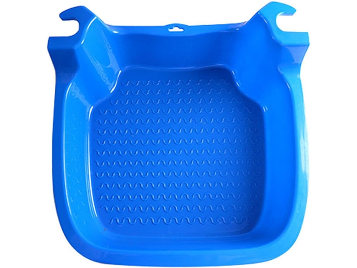 Banheira Portátil Para Os Pés, Balde Com Revestimento Antiderrapante E Acabamento Resistente Às Intempéries.