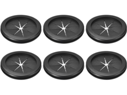 Conjunto De 6 Arruelas Borracha Para Cabos Com Diâmetro Interno 62 Mm