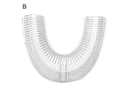 U Forma Cabeça de Escova Dentes Limpeza Profundamente Silicone 360 ​​graus Elétrica Mac Ia para Crianças Qinhai GOKOCO
