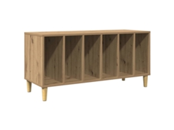 Record Cabinet, Record Cabinets Vidaxl Marrom Madeira Processada (n/a)