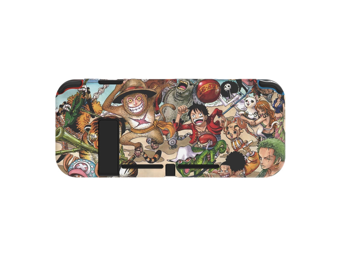 Capa protetora Encaixável para Nintendo Switch, capa fina e rígida de TPU para console NS e controles Joy com BRILVIBERA