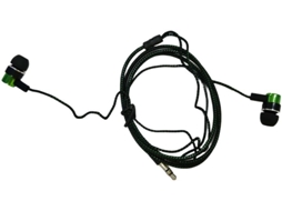 Fones De Ouvido Intra Auriculares Com Fio, Conector De 3, 5mm, Graves Profundos, Cancelamento De Ruído, Ideais Para