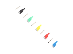 Laxiscreed Plugs De Banana Empilháveis De 4mm Com Isolamento Seguro Em Várias Cores