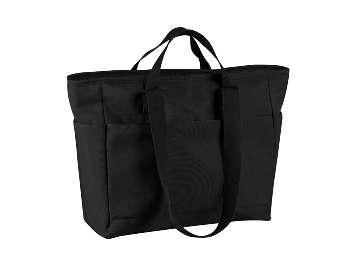 Bolsa Tote Bagbase Simplicity, Tamanho Único, Preta AQUAFORGE