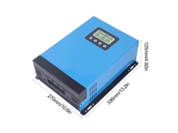 Controlador De Carga Solar Mppt 80a Com Lcd 12-48v