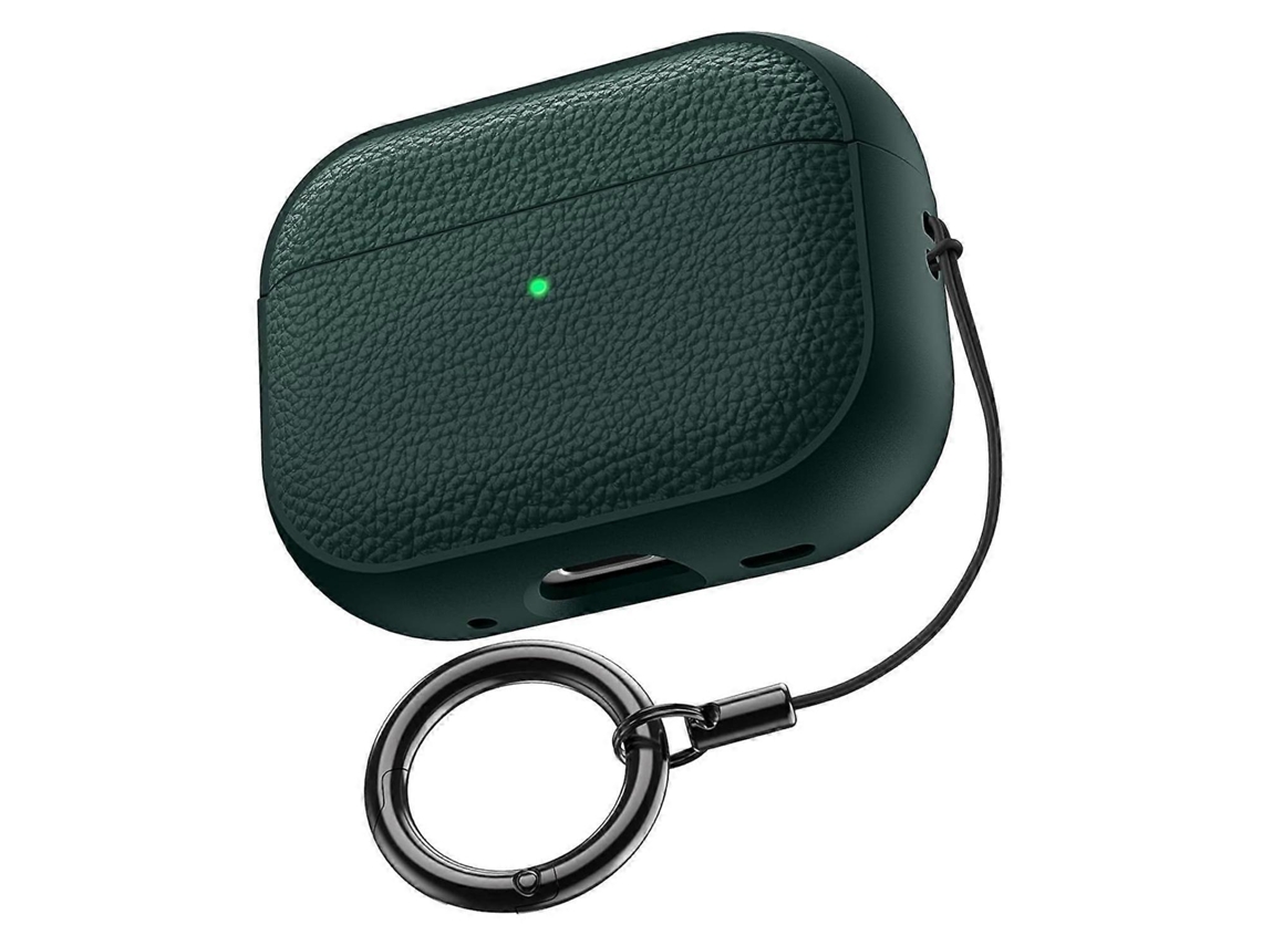 Camada de TPU com textura Lichia e Fivela para AirPods Pro 3 GIECY