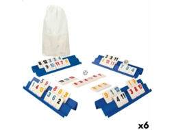 Nc Jogo De Tabuleiro Colorbaby Rummi 24,5 X 3 X 6 Cm (6 Unidades) (112 Peças)