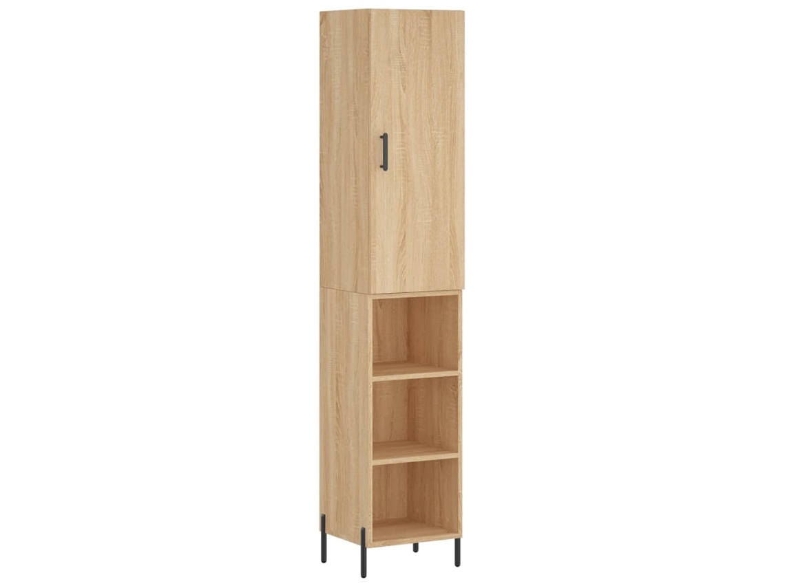 Highboard, Highboards Vidaxl Marrom Madeira Processada (n/a)