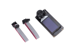 Módulo Lcd 12864 Com Slot De Cartão Para Impressora 3d Marlin Diy Branco Rgb