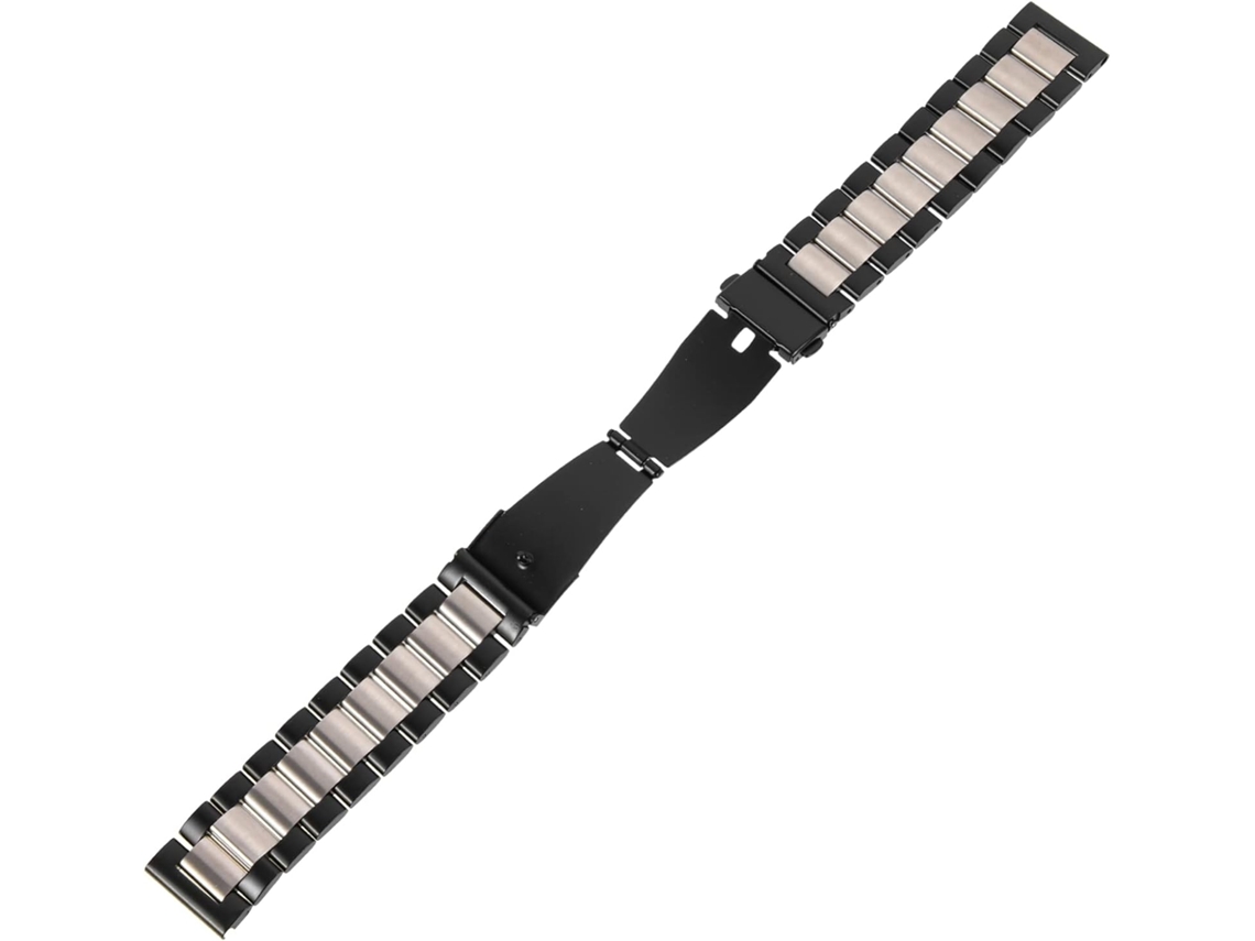 Conjunto De 2 Pulseiras Aço Inoxidável Para Relógios Inteligentes,