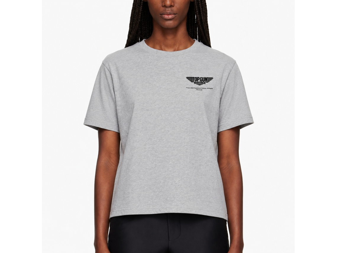 Rockinstone Top Gun Top Gun Maverick Lc Sport Grey T-shirt Size:s