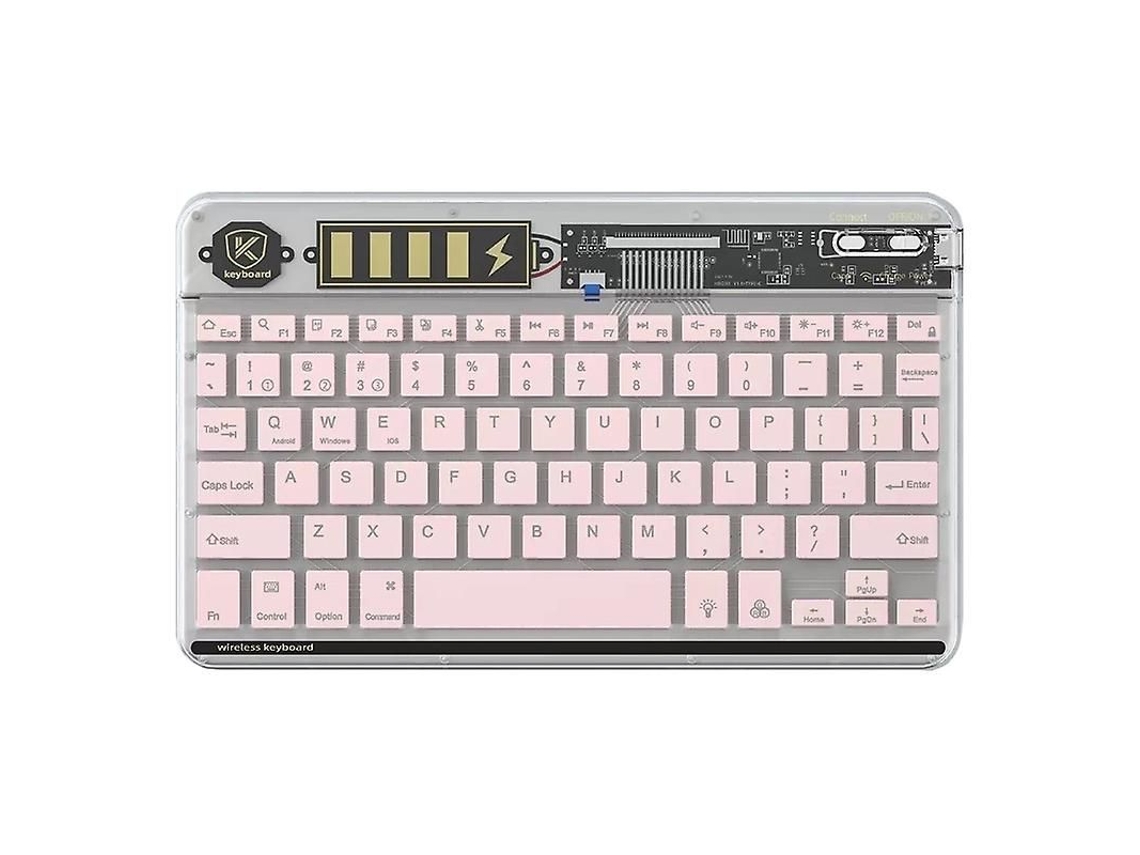 Teclado Bluetooth Silencioso Sem Fio de 10 Polegadas TAISHENGDA