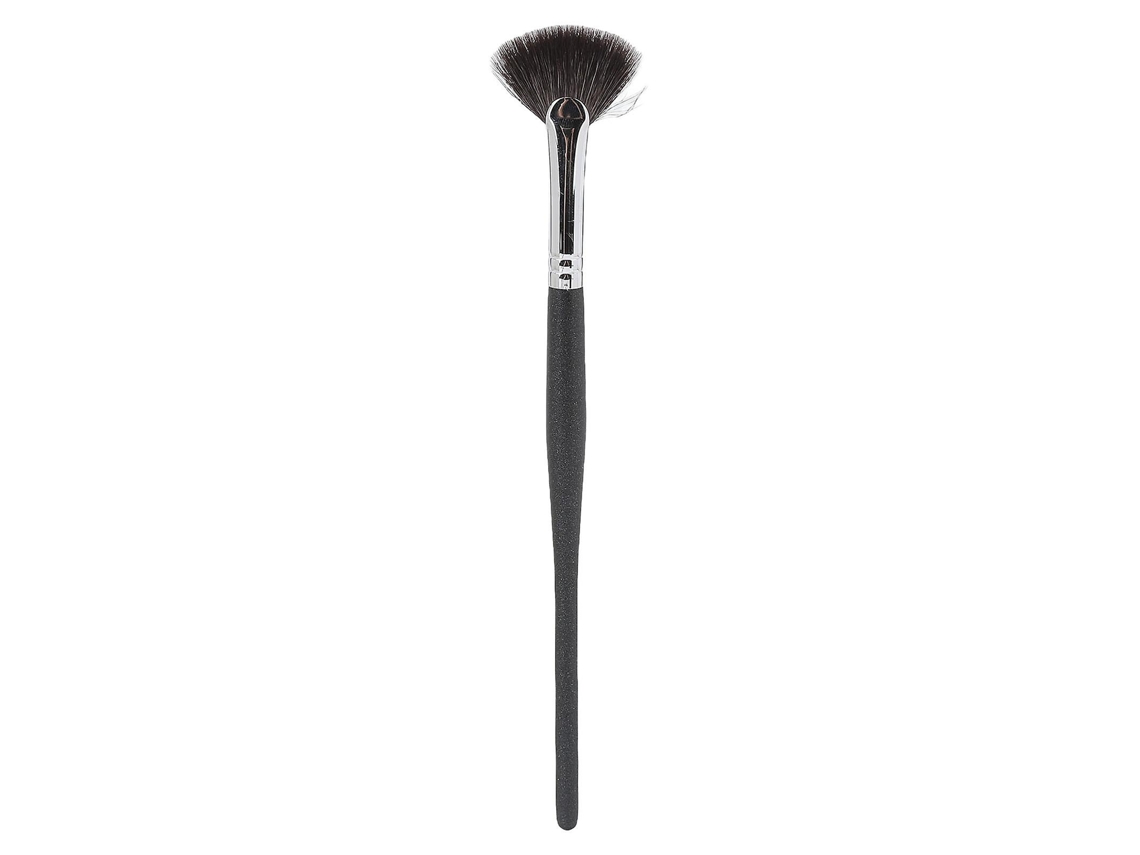 Pincel Multiuso Para Iluminador Com Cerdas Macias Em Formato De Leque, Ideal Para Iluminar, Blush E Pó Solto. Everley891