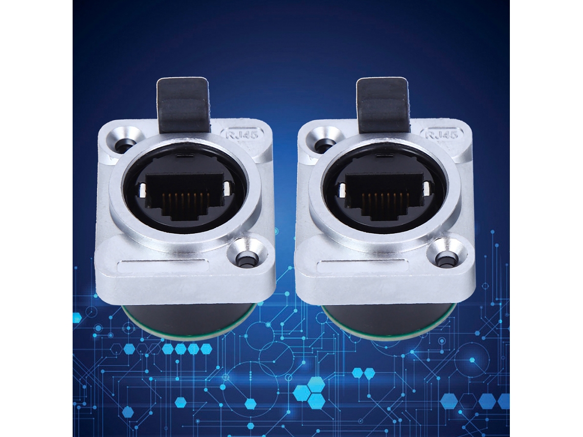 Laxiscreed Painel Rj45 À Prova De Água E Durável Para Redes Fiáveis Em Ethernet