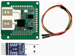 Kit de Detecção Respiratória e Cardíaca Sem Contato com Módulo de Radar Ld6002h 60g SFUSHOS