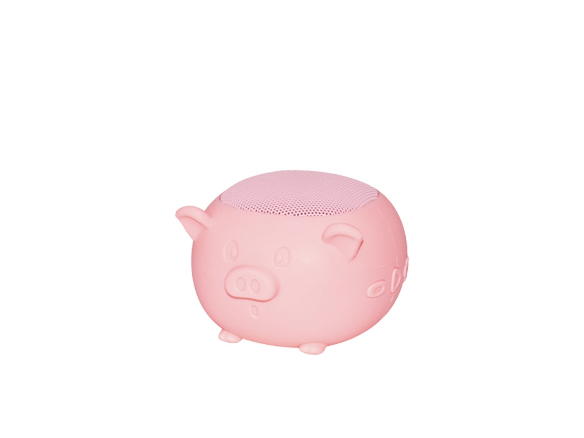 Alto falante Bluetooth para Porco, Rosa YANYXR