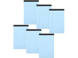 6paquet Blocos-notas Lignés De Poche Destacáveis Lot De Petits Carnets Para Prêmio De Notas Uso Rápido Maison