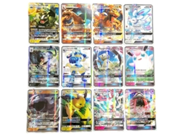 Walshlxq 100 Cartões de Anime Jogo Cartas Infantis Colecionáveis Set de Cartas Animadas