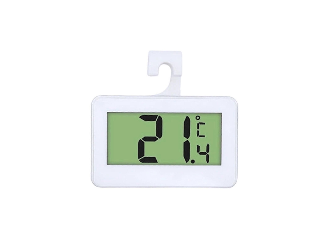 Monitor Eletrônico De Temperatura Ambiente Com Termômetros Precisos, Leituras Claras E Alimentado Por Bateria (branco).