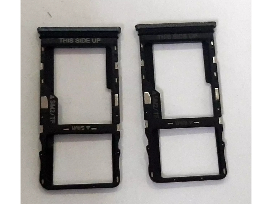 Sim Tray Prata Compatível C/ Tcl 20l / 20 Lite / 20l Plus / 20 Lite Plus