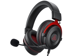 Lurelia Headset Gamer E900 Usb 7.1 Microfone Preto E Vermelho