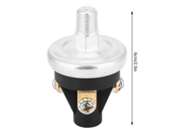 Laxiscreed Interruptor De Alarme De Baixa Pressão De Óleo Para Sistema De Três Pontos Com Adaptador Npt 1/8