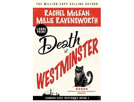 Livro Death at Westminster de Rachel Mclean e Milie Ravensworth (Inglês)