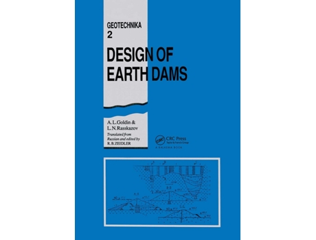 Livro Design of Earth Dams de Al Goldin (Inglês - Capa Dura)
