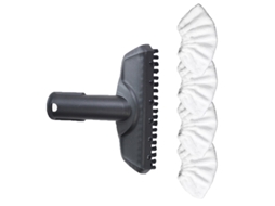 Conjunto de bocal de pulverização cabeça da escova mop pano capa para karcher sc1 sc2 sc3 sc4 sc5 limpeza a vapor esfregões peças reposição Acess.