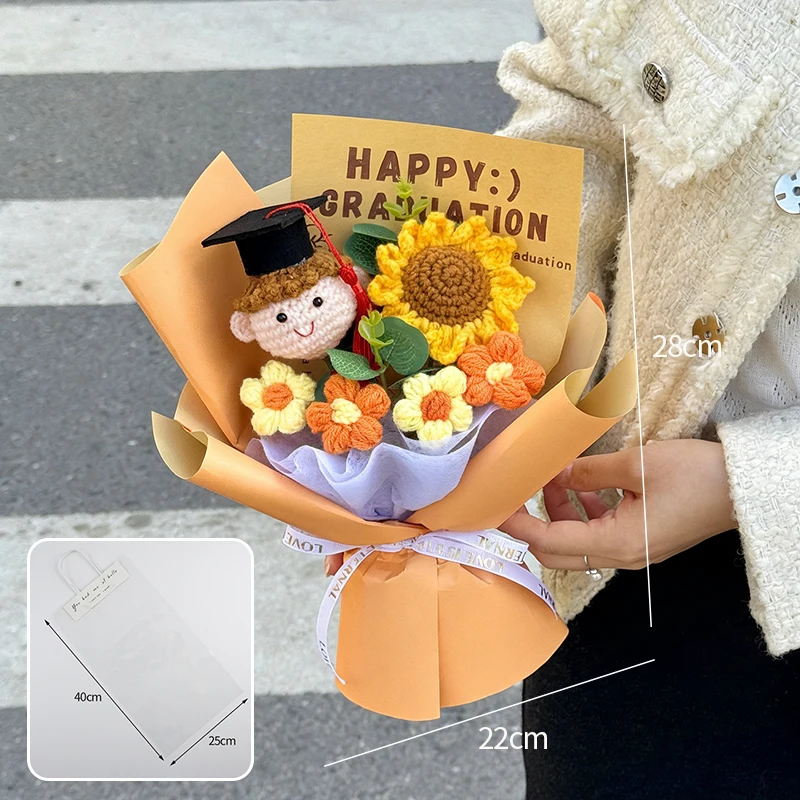 Buquês Feitos À Mão, Presentes De Flores Para Formatura, Buquês Prontos.