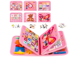 Busy Board Montessoriplaca Sensorial Montessori Para Crianças Szsmart Dy05idade Mínima 1 Ano