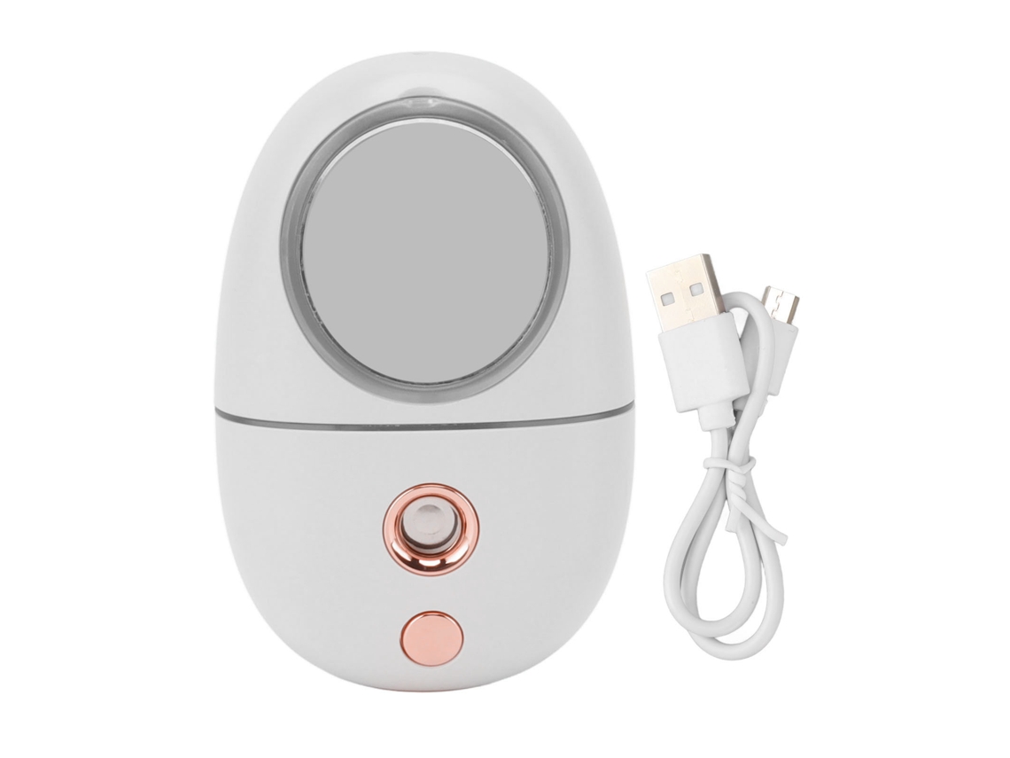 Espelho De Maquilhagem Laxiscreed Com Luz Led, Compacto E Portátil Para Retoques Rápidos Em Qualquer Ocasião
