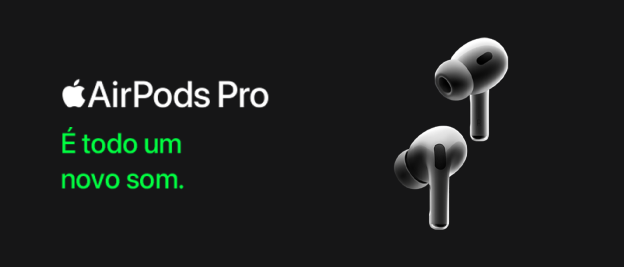 Novos AirPods Pro 2ª Geração USB-C já disponíveis