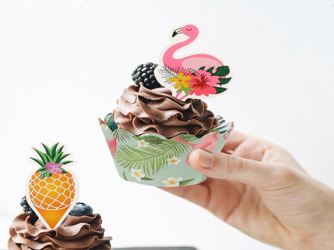 Formas Lurelia para Muffins, 48 unidades, redondas, para muffins e cupcakes.