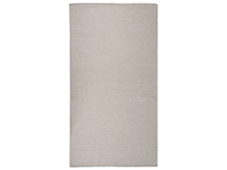 Tapete VIDAXL Cinzento-acastanhado Plástico (80 x 150 cm)