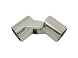Suporte Giratório de Tubo de Aço Inoxidável Prateado 22 Mmmarine Town