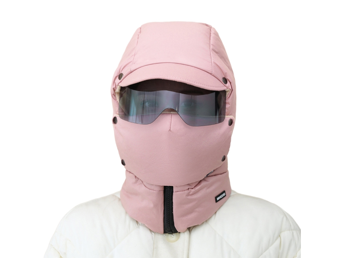 Máscara De Esqui Facial Completa, Balaclava À Prova De Vento E Poeira Para Atividades Ao Ar Livre Com Óculos De Esqui Para Homens E Mulheres