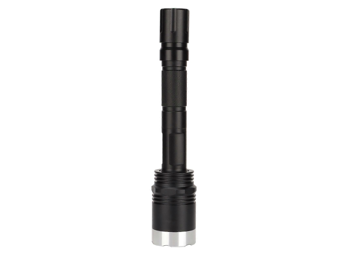 Lanterna De Acampamento De 5000 Lúmens, Extensível, À Prova Dágua Ipx5, Anodizada Preta, Luz Branca T6, Lanterna Para Áreas Externas. Olysi Shop