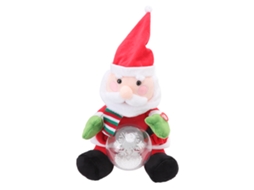 Brinquedo de Pelúcia Elétrico Natal Cantando Dançando | S/MARCA
