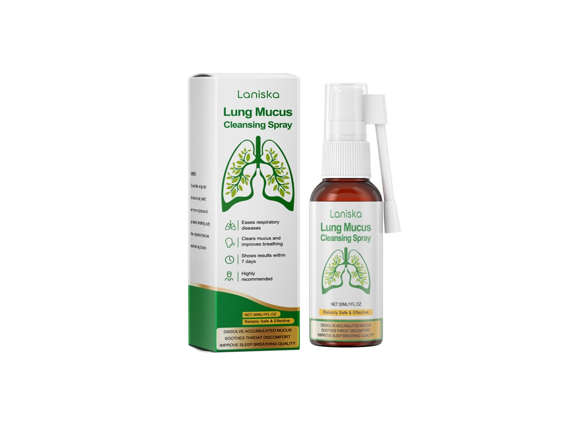 Spray Eficaz Limpeza Mucosa Pulmonar