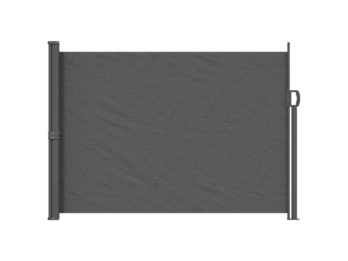 Vidaxl Toldo Lateral Retrátil 120 X 300 Cm 100% Poliéster, Ferro E Aço