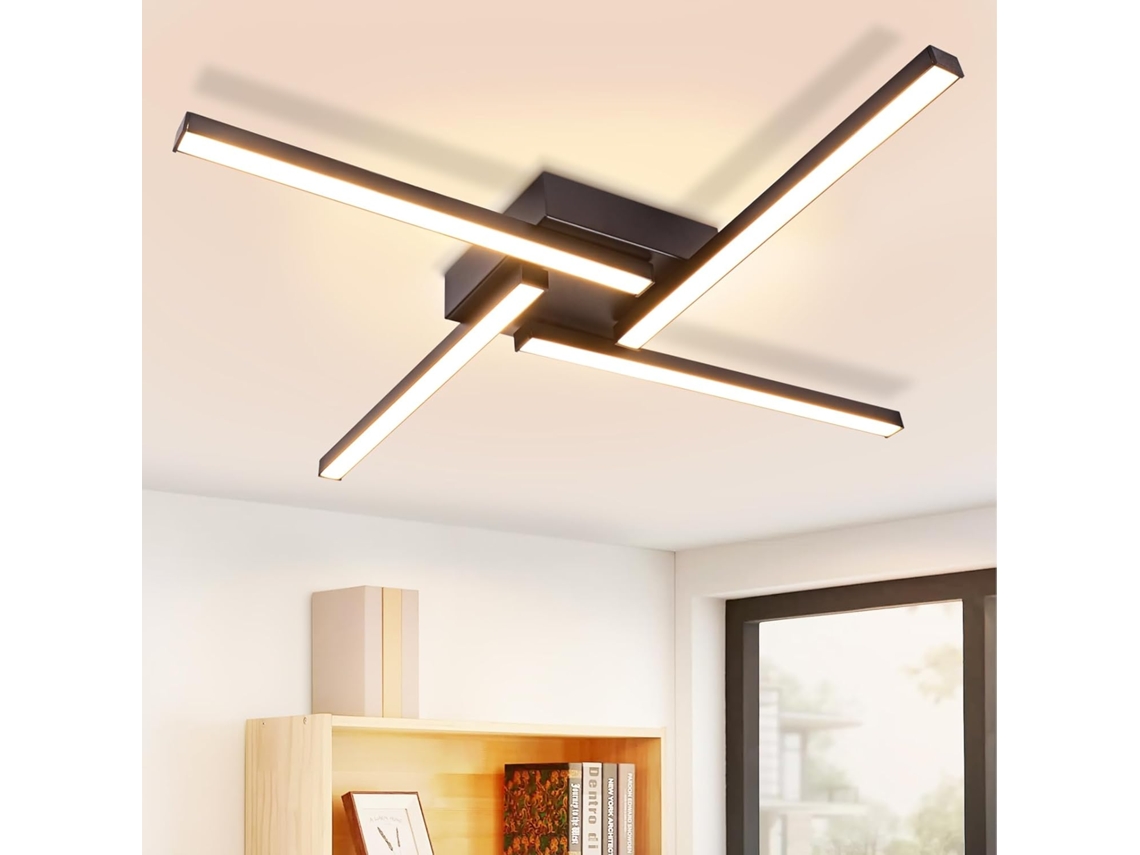 Plafon Led Branco 24w Design Moderno 3000k Branco Quente Nettlife